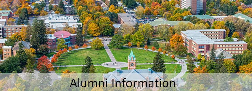 image says alumni information